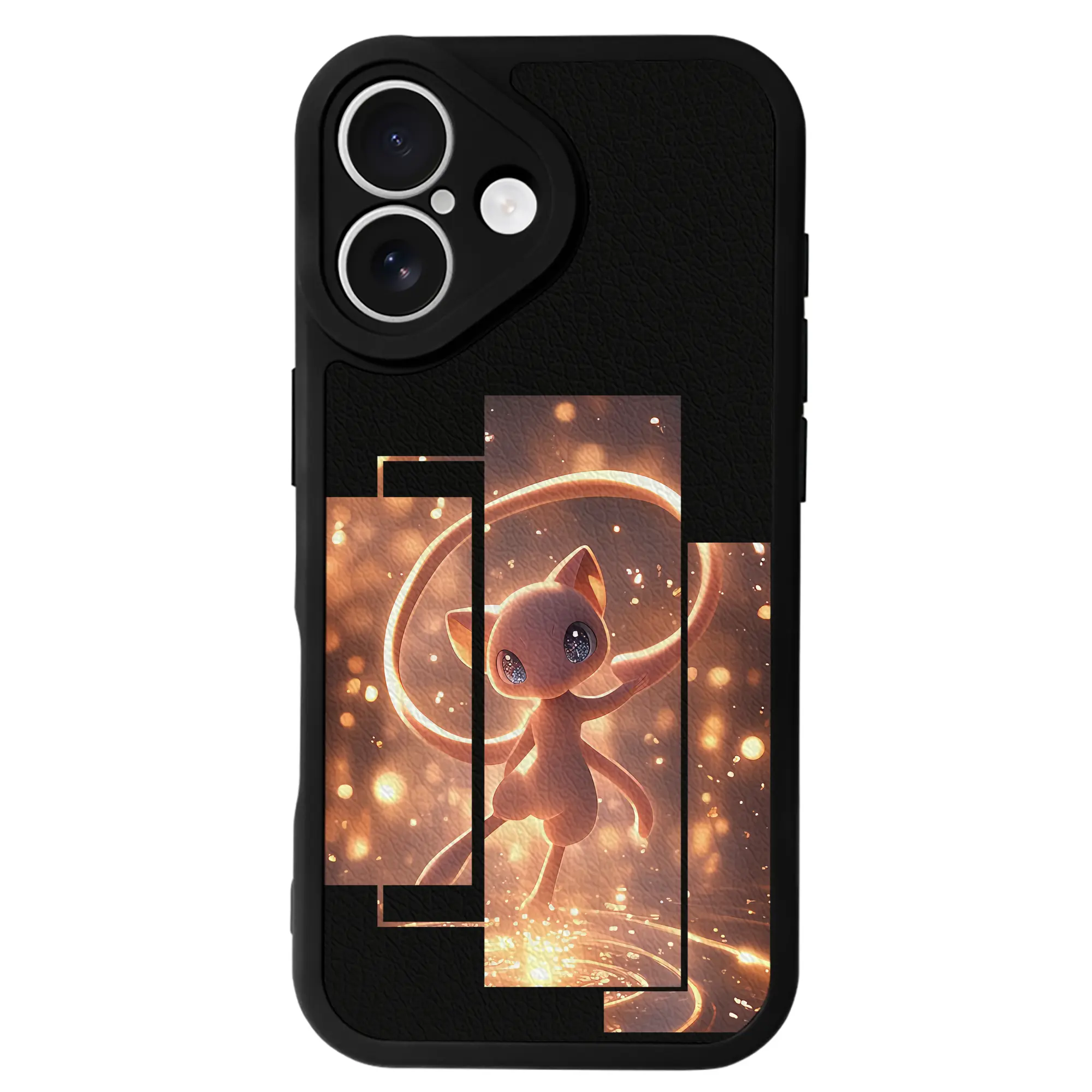 ポケモン グッズ,ミュウ - IPhone 16シリーズ対応 ・ シリコンスマホケース ・ レザー調 ・ 高精度フィット ・ 耐衝撃 ・ ワイヤレス充電対応 ・ 精密カット